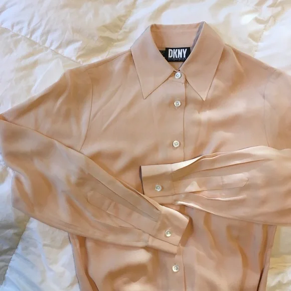 90s DKNY silk bodysuit - Picture 4 of 7